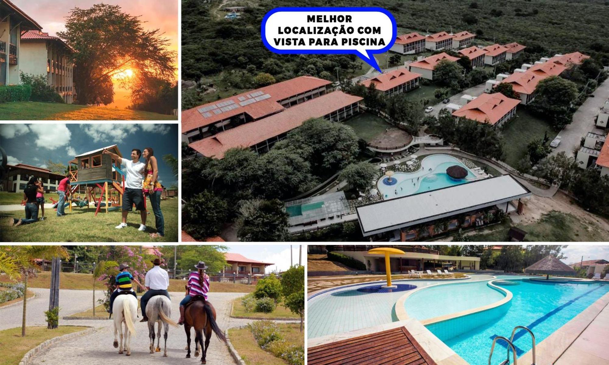 Flat No Hotel Fazenda Monte Castelo Gravata Condominio 외부 사진
