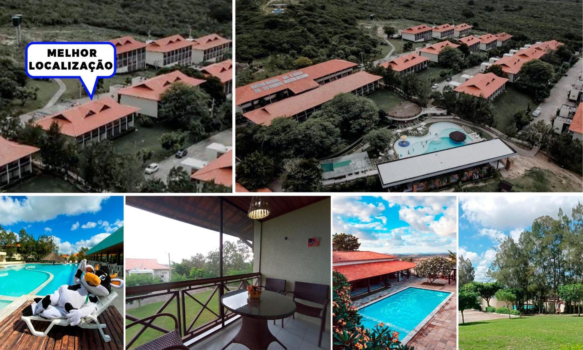 Flat No Hotel Fazenda Monte Castelo Gravata Condominio 외부 사진